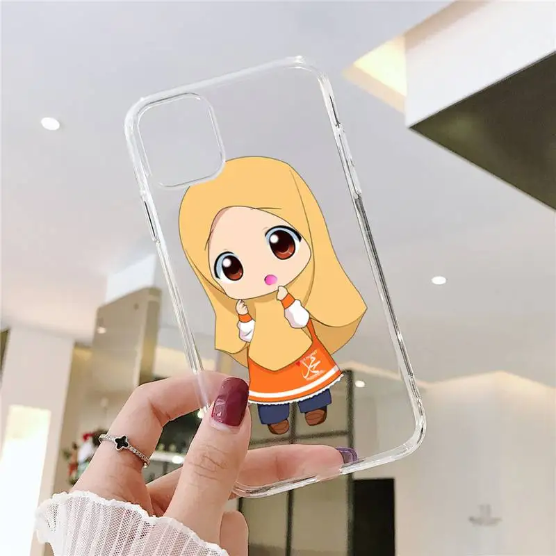 Muslim girl cute cartoon Phone Cases Transparent soft For iphone 5 5s 5c se 6 6s 7 8 11 12 plus mini x xs xr pro max
Muslim girl cute cartoon Phone Cases Transparent soft For iphone 5 5s 5c se 6 6s 7 8 11 12 plus mini x xs xr pro max