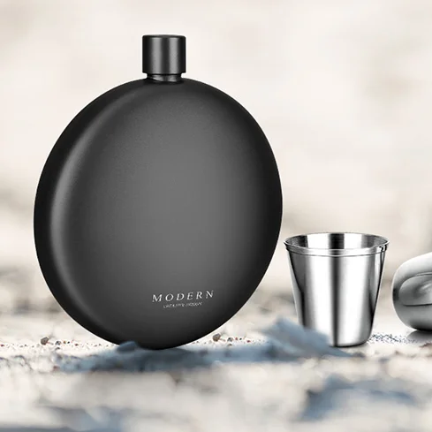 Black Personalized Hip Flask Portable Titanium Matte Retro Hip Flask Mini Round Thicken Copas De Vino Kitchen Accessories DK50HF
Black Personalized Hip Flask Portable Titanium Matte Retro Hip Flask Mini Round Thicken Copas De Vino Kitchen Accessories DK50HF