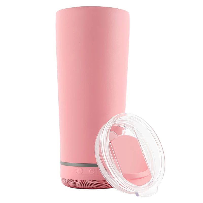 New Arrival 18oz Stainless Steel Sublimation Music Cup Travel Mugs Double Wall Vacuum Insulated Water Bottle With Speaker
New Arrival 18oz Stainless Steel Sublimation Music Cup Travel Mugs Double Wall Vacuum Insulated Water Bottle With Speaker