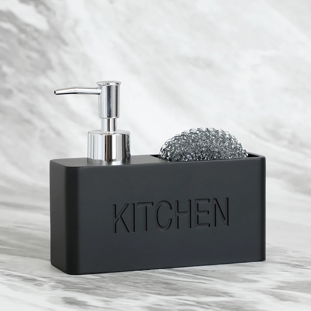 NEW2022 ERQI Modern Kitchen Soap Dispenser Set Liquid hand soap dispenser pump bottle brushes Holds and Stores Sponges,
NEW2022 ERQI Modern Kitchen Soap Dispenser Set Liquid hand soap dispenser pump bottle brushes Holds and Stores Sponges,