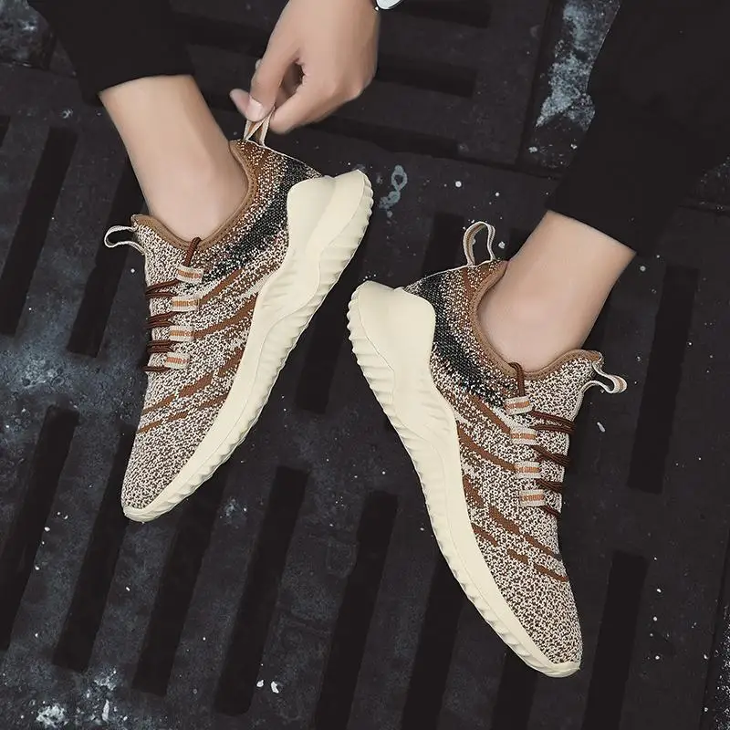 Fashion Running Shoes Men Flying Woven Men Casual Shoes Sneakers Men Summer 2021 New Breathable Comfortable Sneakers Large Size
Fashion Running Shoes Men Flying Woven Men Casual Shoes Sneakers Men Summer 2021 New Breathable Comfortable Sneakers Large Size