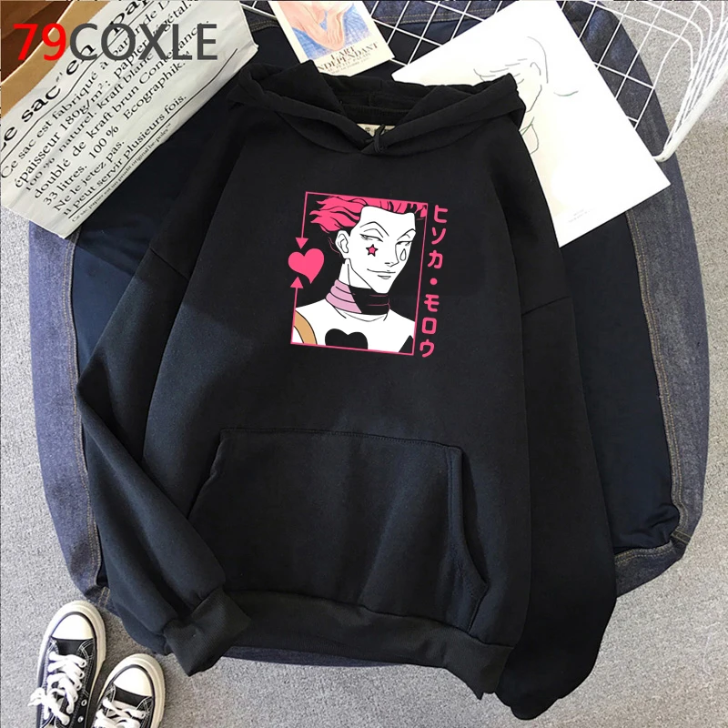 Hunter x Hunter Hisoka hoodies men anime graphic printed Oversized male clothing pullover anime hip hop
Hunter x Hunter Hisoka hoodies men anime graphic printed Oversized male clothing pullover anime hip hop