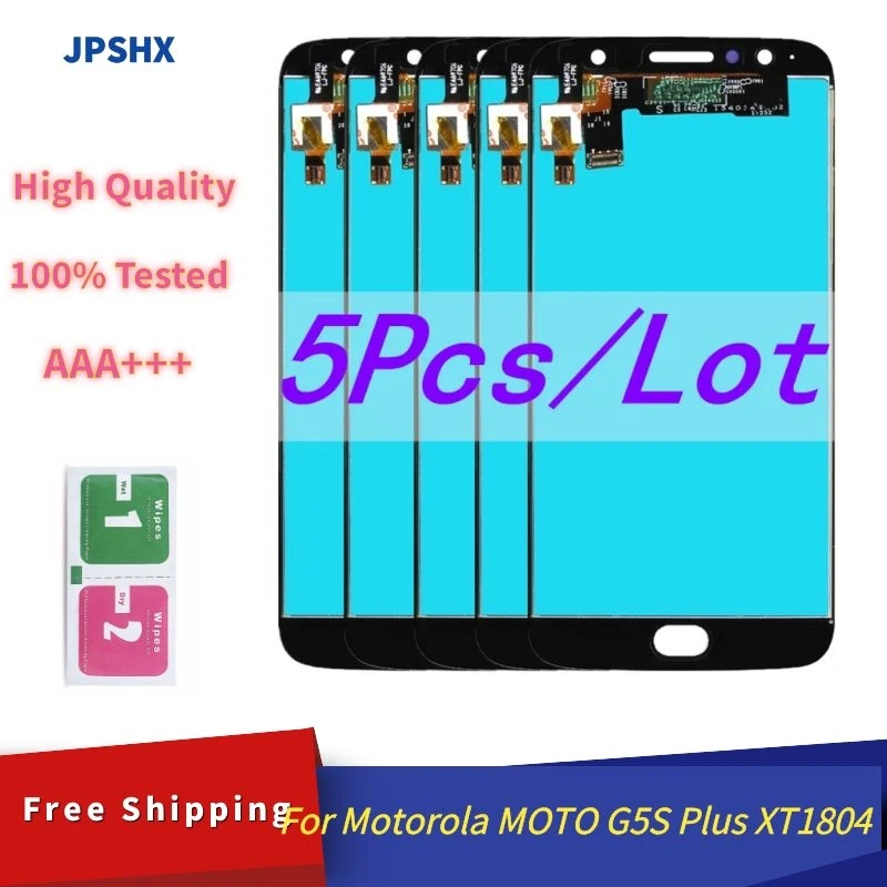 5 шт./лот для Motorola MOTO G5S Plus XT1804 XT1805 XT1806 XT1802 XT1803 ЖК-дисплей и дигитайзер сенсорного экрана в сборе
5 шт./лот для Motorola MOTO G5S Plus XT1804 XT1805 XT1806 XT1802 XT1803 ЖК-дисплей и дигитайзер сенсорного экрана в сборе