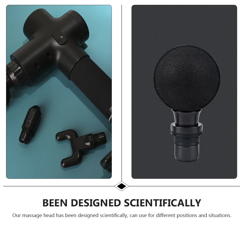 1Set Fascia Massager Replacement Practical Fascia Massager Accessory Black
1Set Fascia Massager Replacement Practical Fascia Massager Accessory Black