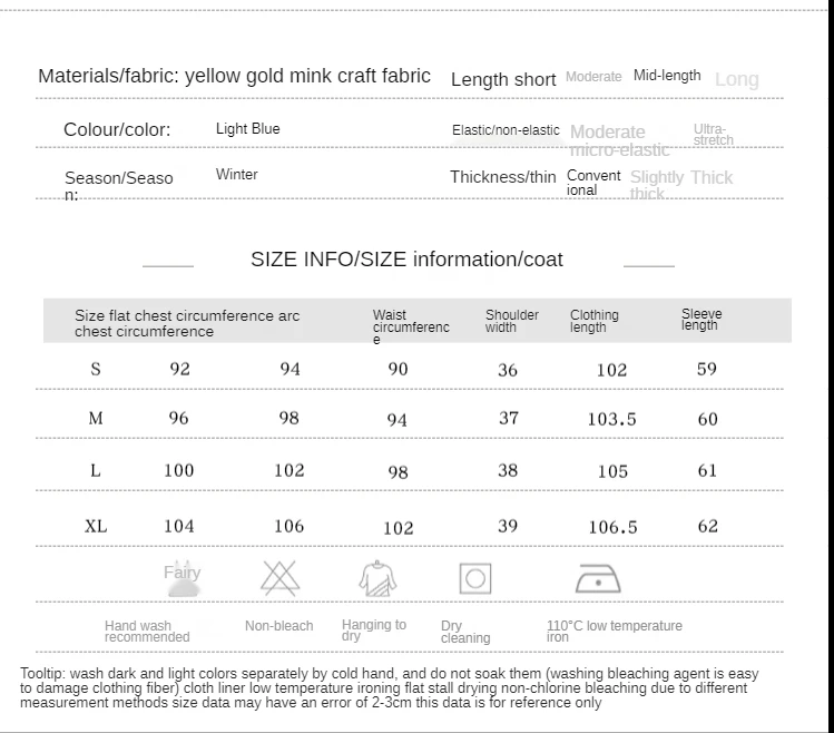 Korean Style Fashion Woollen Overcoat New 2021 Thicken Long Coat Polyester Woman Clothing Winter Abrigos Woman's Clothes EK50DY 
Korean Style Fashion Woollen Overcoat New 2021 Thicken Long Coat Polyester Woman Clothing Winter Abrigos Woman's Clothes EK50DY