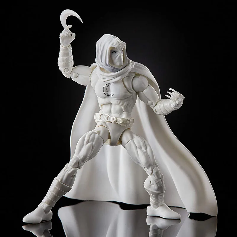 Original Hasbro Marvel Legends Series Moon Knight 6 Inch PVC Anime Figure Collect Action Figures Model Gift Adult Toys for Boys
Original Hasbro Marvel Legends Series Moon Knight 6 Inch PVC Anime Figure Collect Action Figures Model Gift Adult Toys for Boys
