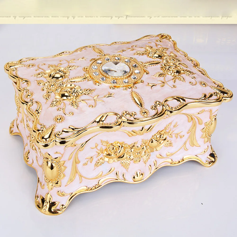 Retro European Style Light Luxury 2-layer Retro Carved Flower Jewelry Box Necklace Pendant Case Wedding Gifts
Retro European Style Light Luxury 2-layer Retro Carved Flower Jewelry Box Necklace Pendant Case Wedding Gifts