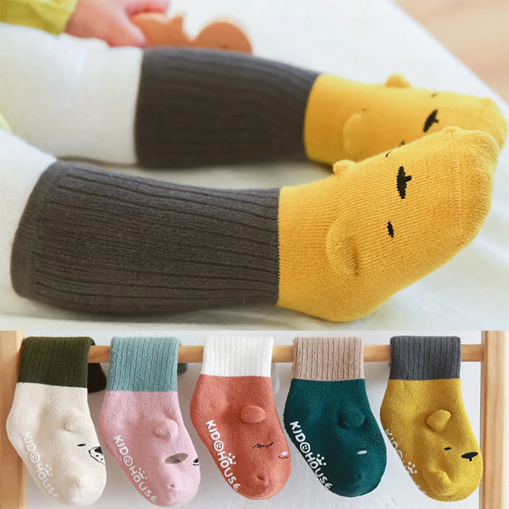 New Newborn Baby Girls Boy Colors Matching Socks Cotton Winter Socks Anti Slip Cartoon Floor Colors Matching Infant Socks
New Newborn Baby Girls Boy Colors Matching Socks Cotton Winter Socks Anti Slip Cartoon Floor Colors Matching Infant Socks