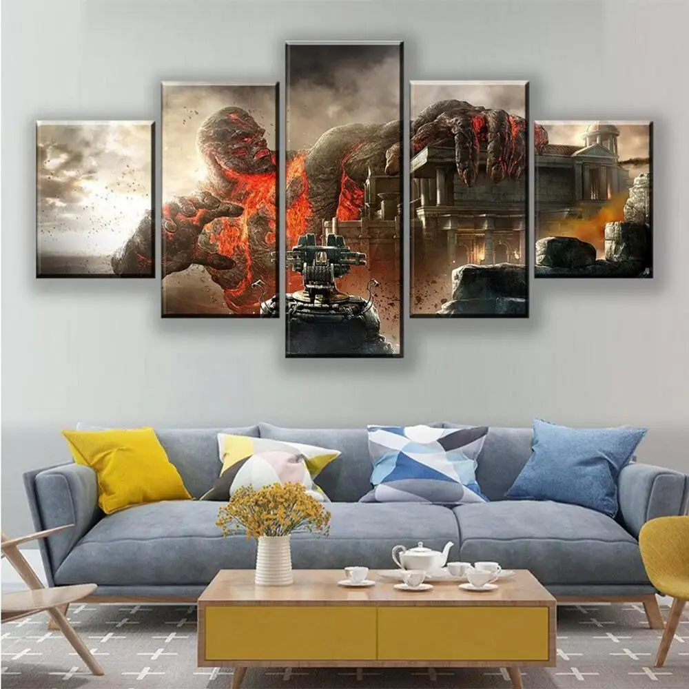 5 Piece Wall Art Canvas Painting Anime Manga Giant Figure Pictures And Prints Modern Posters Home Modular Decoration Framework
5 Piece Wall Art Canvas Painting Anime Manga Giant Figure Pictures And Prints Modern Posters Home Modular Decoration Framework