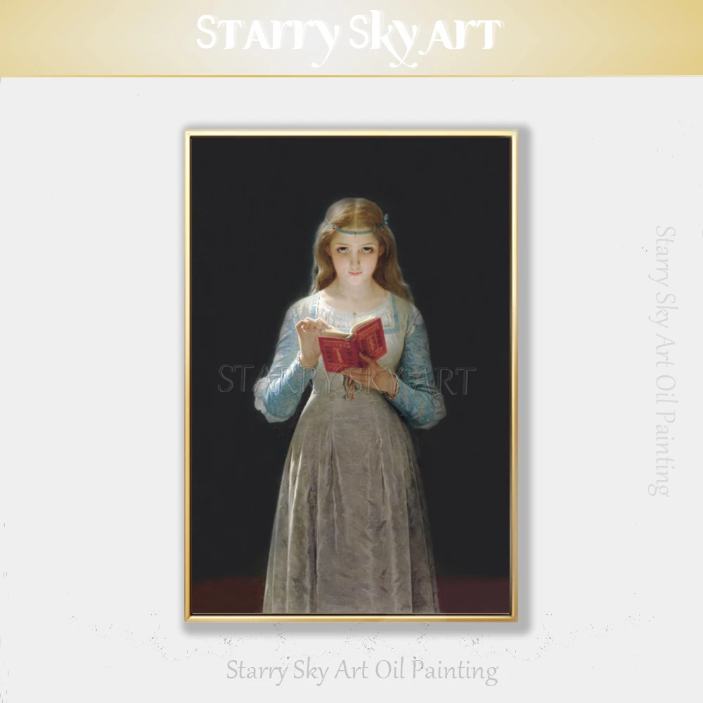 Excellent Skilled Artist Hand-painted High Quality Wall Art Picture Lady Reading Oil Painting on Canvas Lady Figure Oil Painting
Excellent Skilled Artist Hand-painted High Quality Wall Art Picture Lady Reading Oil Painting on Canvas Lady Figure Oil Painting