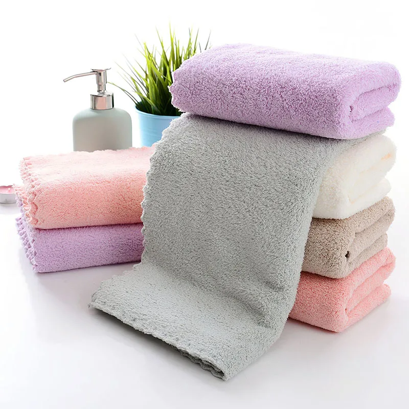 GIANTEX Coral Velvet Cut Edge Towel Plain Wash Soft Face Towel For Home Polyester Bath Towels For Bathroom
GIANTEX Coral Velvet Cut Edge Towel Plain Wash Soft Face Towel For Home Polyester Bath Towels For Bathroom