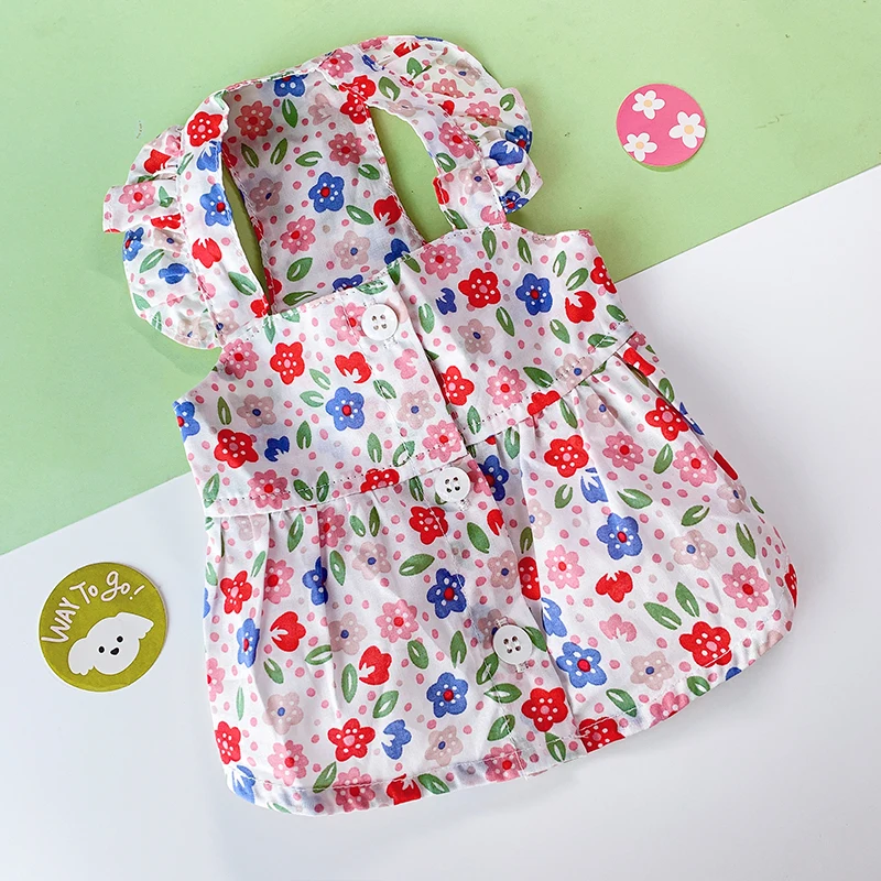 Cute Floral Dog Skirt Summer Chihuahua Yorkshire Pomeranian Puppy Small Dog Costume Dress Poodle Bichon Schnauzer Dog Clothes
Cute Floral Dog Skirt Summer Chihuahua Yorkshire Pomeranian Puppy Small Dog Costume Dress Poodle Bichon Schnauzer Dog Clothes