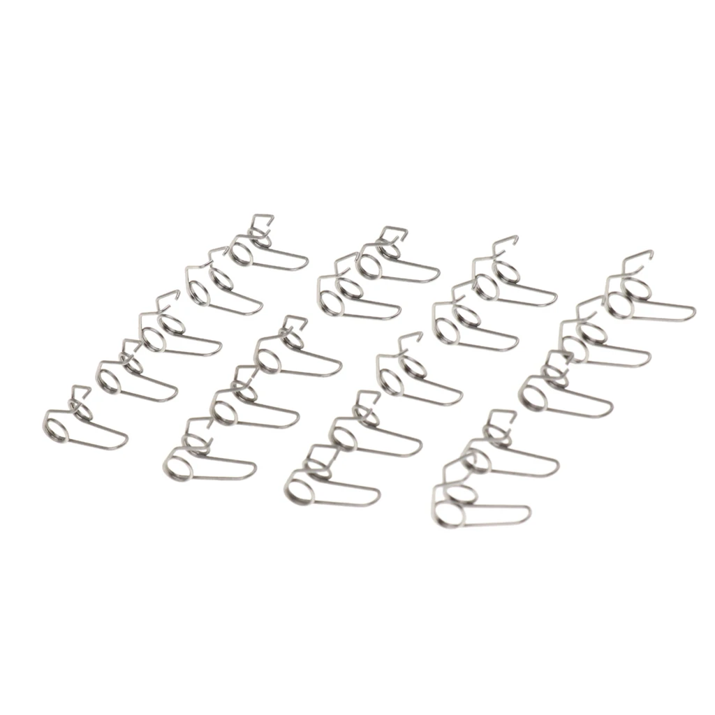 20 Pieces Stainless Steel Trumpet Waterkey Spit Value Springs for Trumpet Repair Parts Musical Instruments Parts Accessories 
20 Pieces Stainless Steel Trumpet Waterkey Spit Value Springs for Trumpet Repair Parts Musical Instruments Parts Accessories