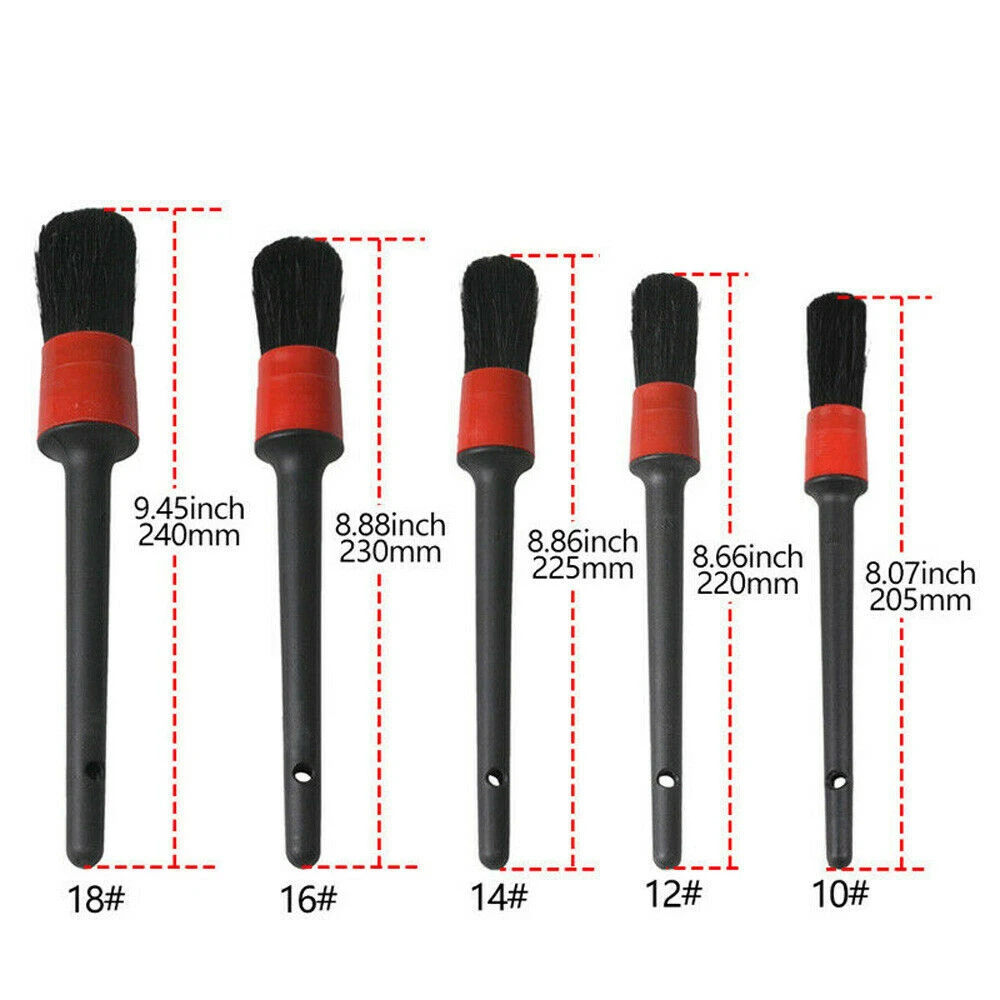 5Pcs Soft Detailing Brush Car Cleaning Detailing Set Automotive Detailing For Car Cleaning Dirt Dust Clean Brush
5Pcs Soft Detailing Brush Car Cleaning Detailing Set Automotive Detailing For Car Cleaning Dirt Dust Clean Brush