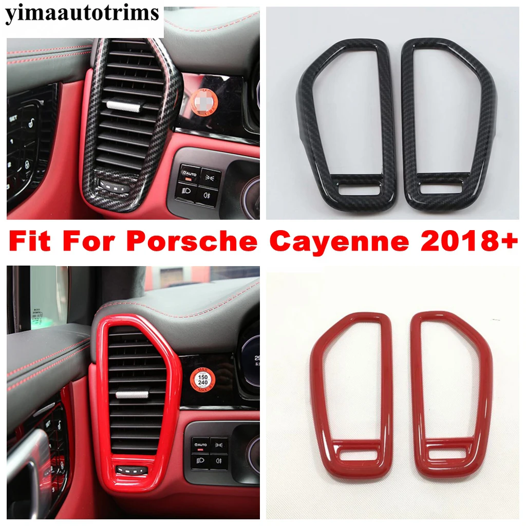 Auto Accessories ABS Dashboard Side Air Conditioning AC Outlet Vent Cover Trim Interior Decor For Porsche Cayenne 2018 - 2021
Auto Accessories ABS Dashboard Side Air Conditioning AC Outlet Vent Cover Trim Interior Decor For Porsche Cayenne 2018 - 2021