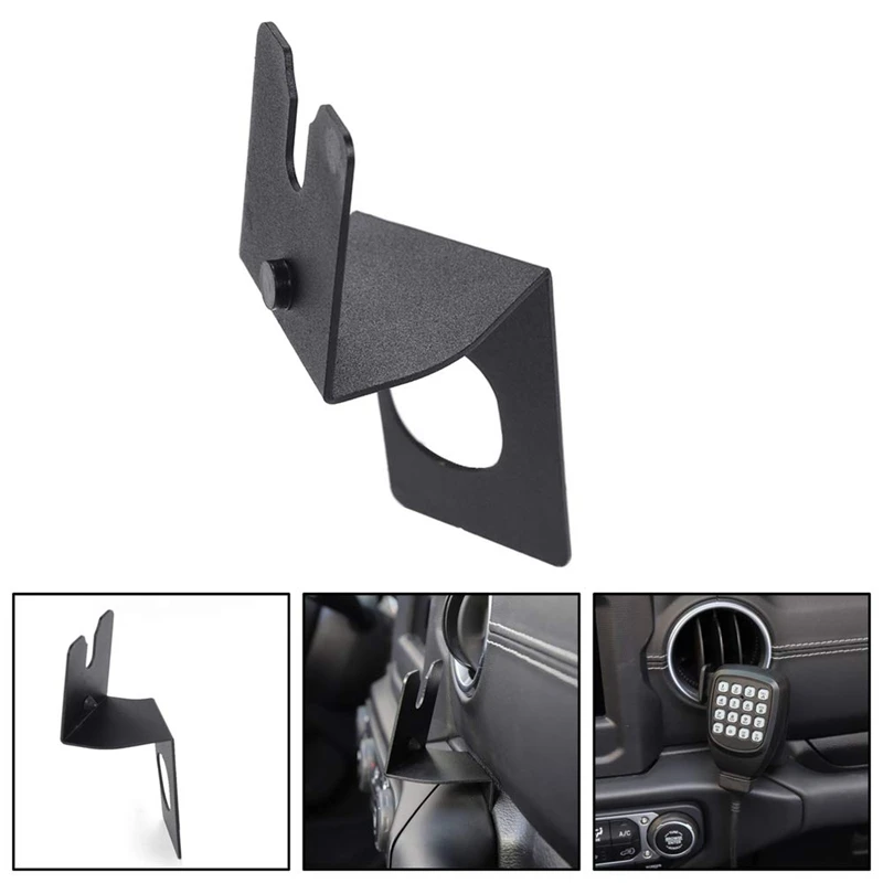 Cb Mic Holder Mount Hand Held Microphone Radio Walkie Talkie Bracket Mounting for Jeep Wrangler Jl 2018 2019 Car Accessories
Cb Mic Holder Mount Hand Held Microphone Radio Walkie Talkie Bracket Mounting for Jeep Wrangler Jl 2018 2019 Car Accessories