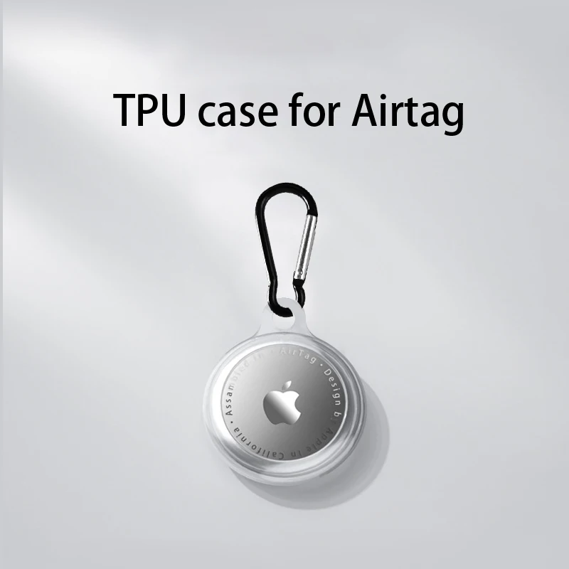 TPU Cover For Airtag Hangable Keychain Locator Tracker For Apple Airtags Protective Transparent Case
TPU Cover For Airtag Hangable Keychain Locator Tracker For Apple Airtags Protective Transparent Case