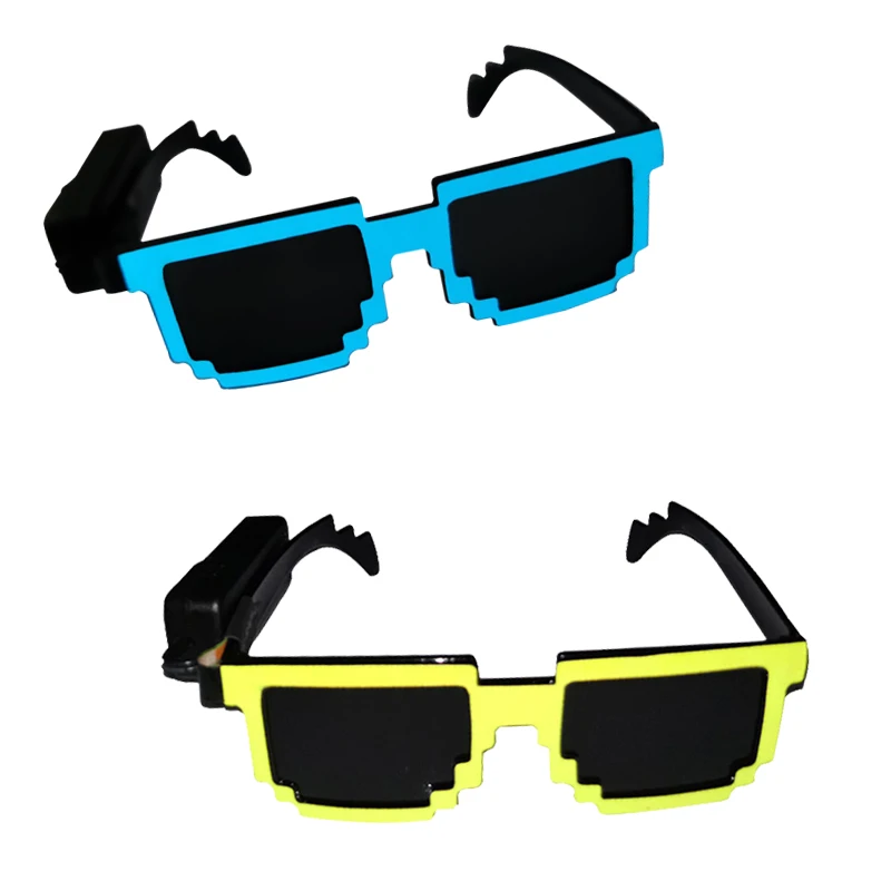 1pc Flashing Glasses Fashionable And Special Funny Toy Light Glasses Three Light Modes Cool Interesting Mosaic Luminous Glasses
1pc Flashing Glasses Fashionable And Special Funny Toy Light Glasses Three Light Modes Cool Interesting Mosaic Luminous Glasses