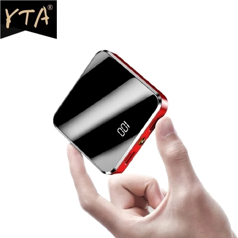 Mini Power Bank 30000mAh Small Size Large Capacity Portable Charger 2 USB Mirror Screen External Battery For Smart Mobile Phone 
Mini Power Bank 30000mAh Small Size Large Capacity Portable Charger 2 USB Mirror Screen External Battery For Smart Mobile Phone