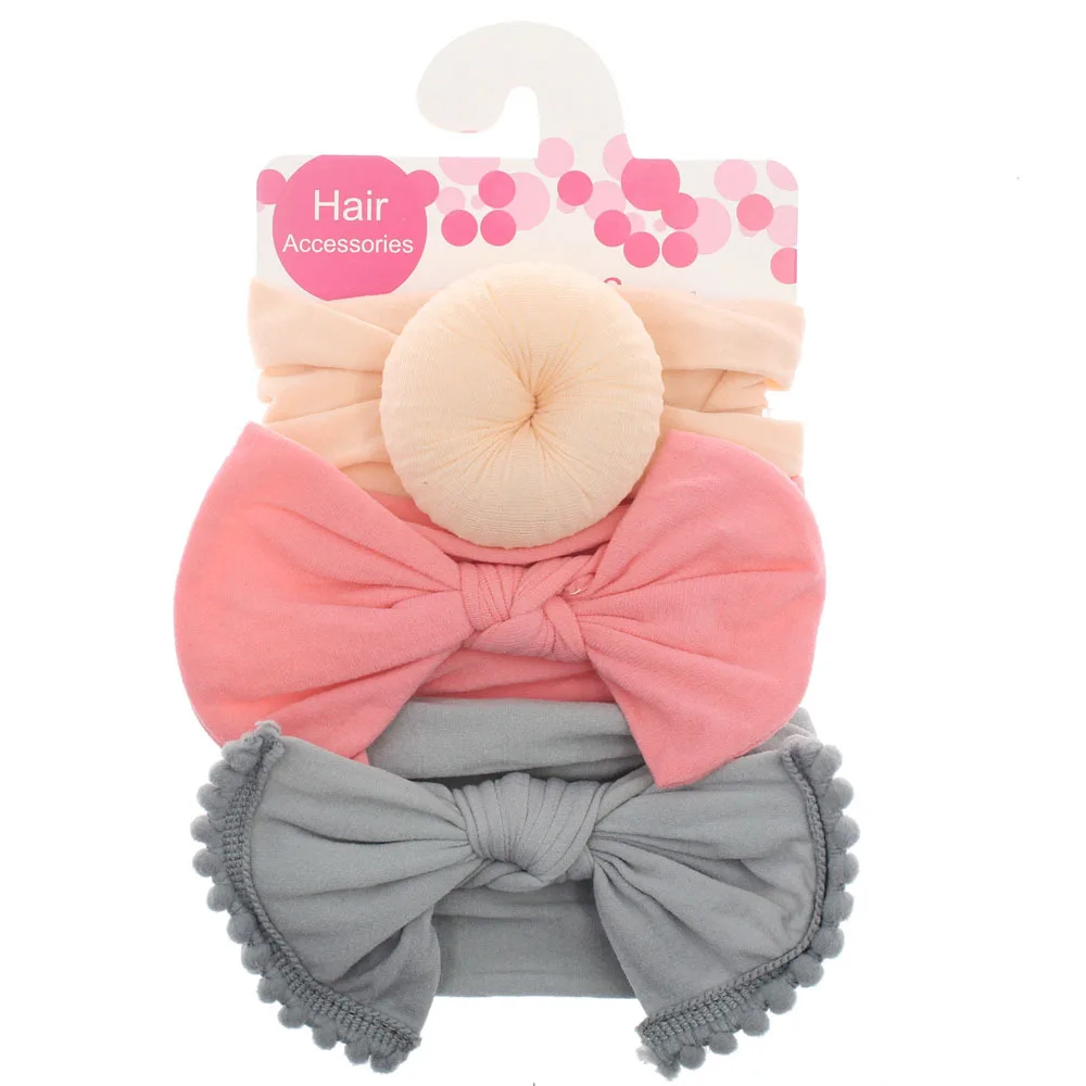3pcs/set Solid Color Soft Nylon Elastic Girls Haarband Baby Headband Bows Knotted Newborn Baby Girl Headbands Hair Accessories
3pcs/set Solid Color Soft Nylon Elastic Girls Haarband Baby Headband Bows Knotted Newborn Baby Girl Headbands Hair Accessories