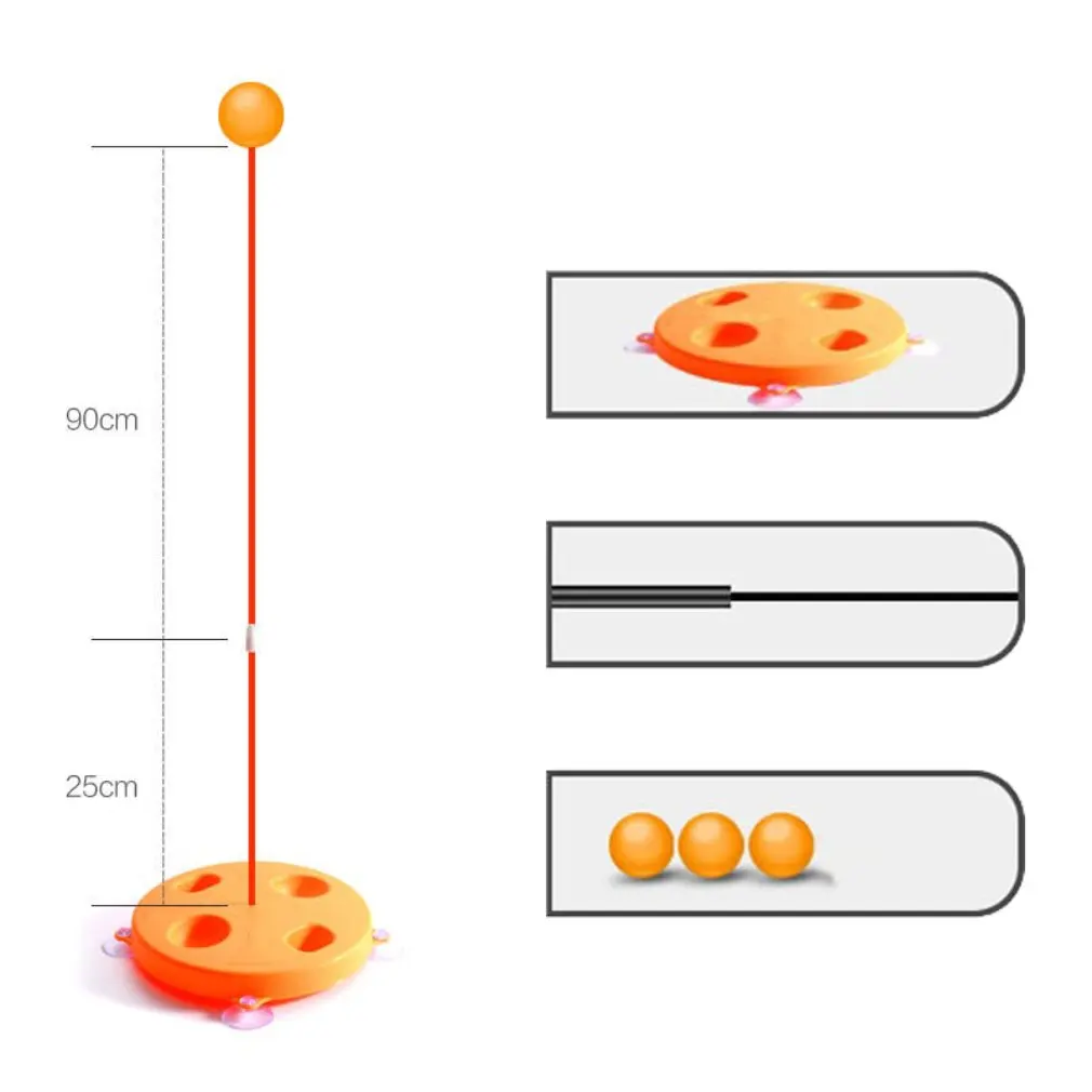 Table Tennis Trainer Self-training Artifact Children Parent-child Interactive Home Toys Anti-myopia Toys
Table Tennis Trainer Self-training Artifact Children Parent-child Interactive Home Toys Anti-myopia Toys