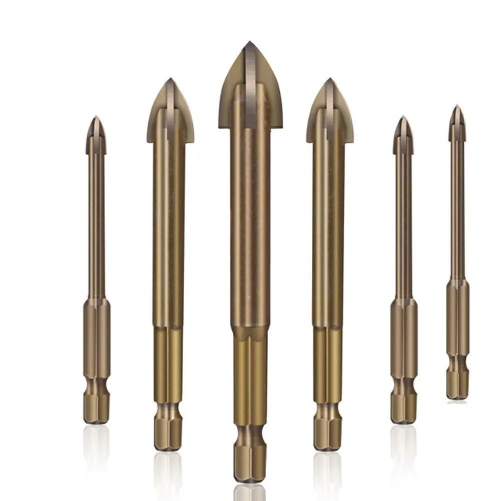 6pcs/set Efficient Universal Drilling Tool Cemented Carbide Drill Bit Ceramic Brick Wall Hole Opening Power Tools Accessories
6pcs/set Efficient Universal Drilling Tool Cemented Carbide Drill Bit Ceramic Brick Wall Hole Opening Power Tools Accessories