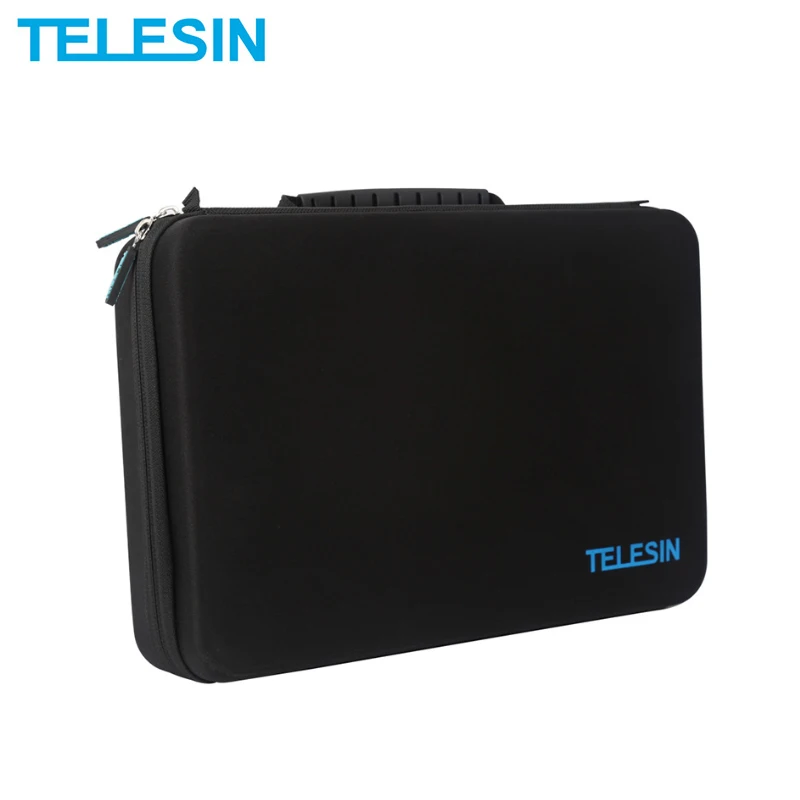 TELESIN Black Large Portable Handbags Storage Bag Carring Case for GoPro Hero8 Hero 7 6 5 Xiaomi YI EKEN DJI Osmo Action sjcam
TELESIN Black Large Portable Handbags Storage Bag Carring Case for GoPro Hero8 Hero 7 6 5 Xiaomi YI EKEN DJI Osmo Action sjcam