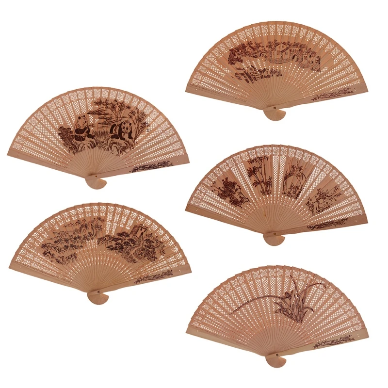 Chinese Style Wooden Decorative Fan Hand-Crafted Openwork Personal Folding Fan Home Wedding Decoration
Chinese Style Wooden Decorative Fan Hand-Crafted Openwork Personal Folding Fan Home Wedding Decoration