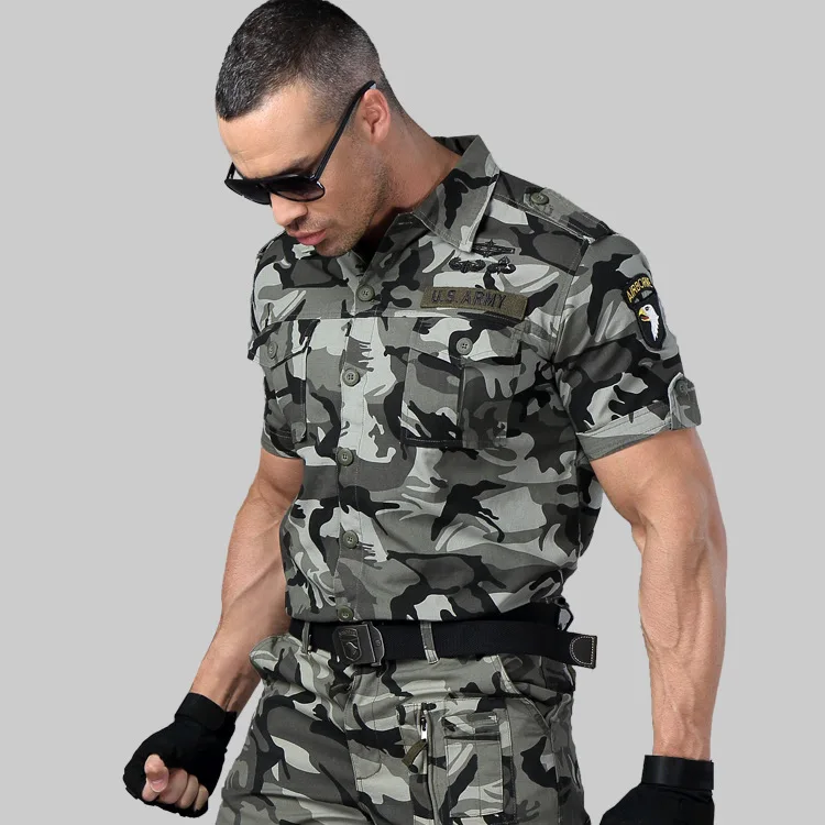 Military Men Camouflage Tactical T Shirt Short Sleeve Cotton Outdoor Casual Clothing Combat Frog Shirt Men Training Shirts S-4XL
Military Men Camouflage Tactical T Shirt Short Sleeve Cotton Outdoor Casual Clothing Combat Frog Shirt Men Training Shirts S-4XL