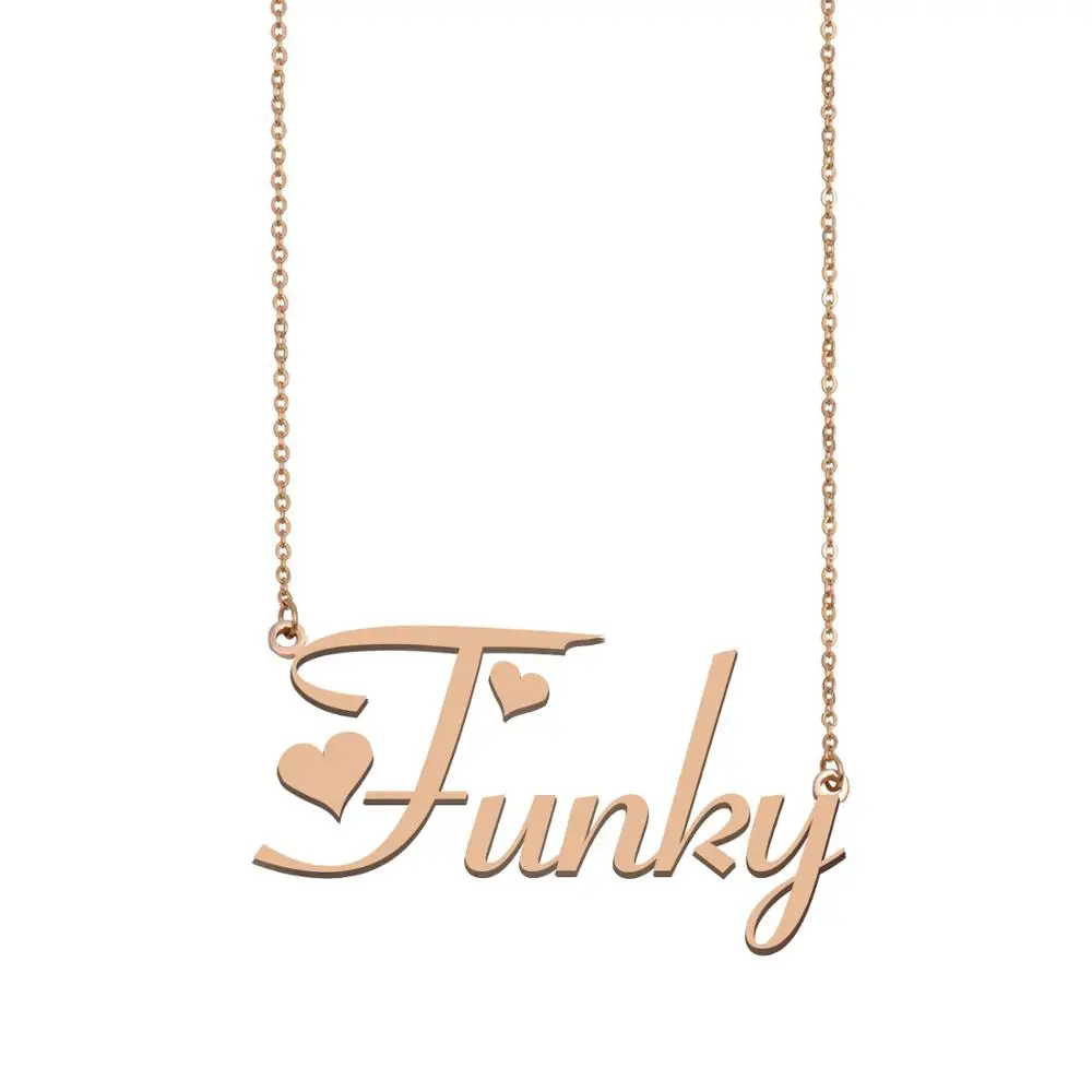 Funky Name Necklace , Custom Name Necklace for Women Girls Best Friends Birthday Wedding Christmas Mother Days Gift
Funky Name Necklace , Custom Name Necklace for Women Girls Best Friends Birthday Wedding Christmas Mother Days Gift