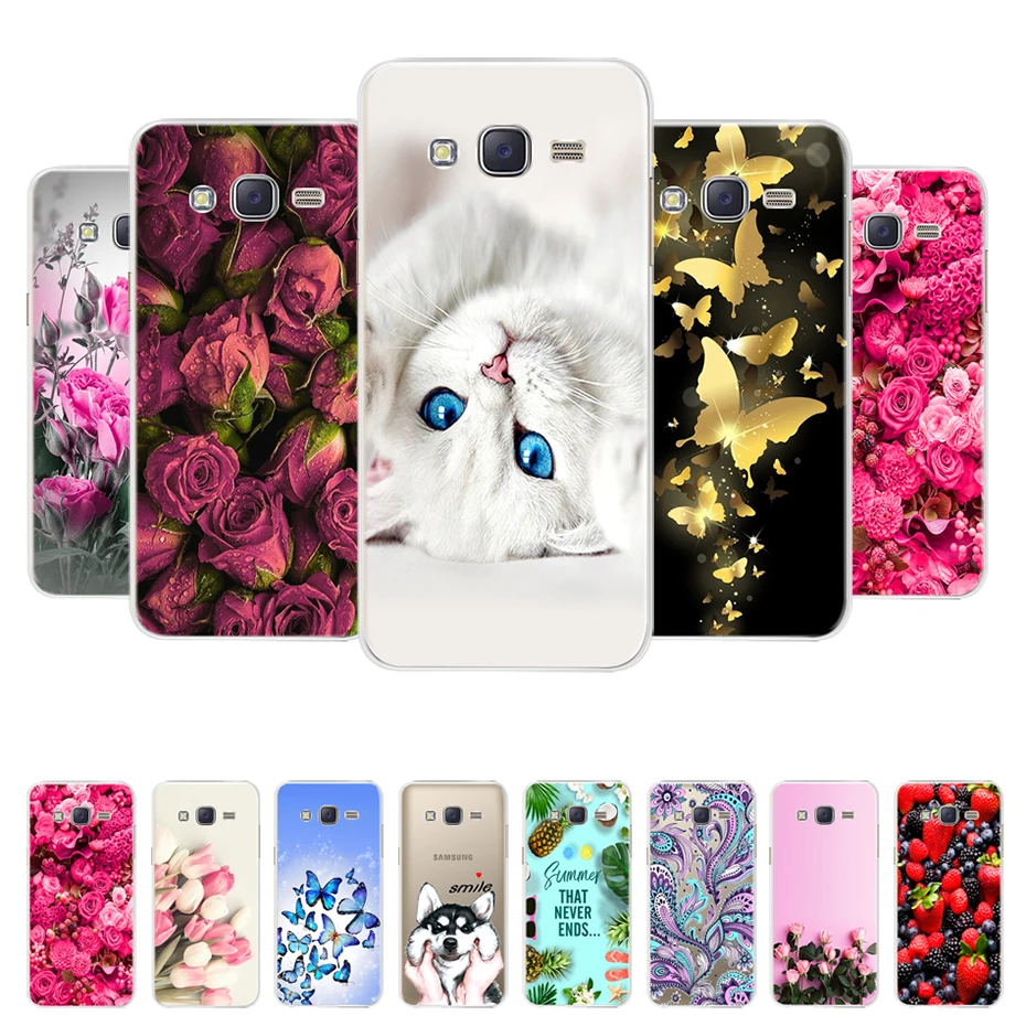 Чехол для Samsung Galaxy J7 2015 мягкий чехол из ТПУ Sm J700 J700H J700F J700M J7008 задняя крышка