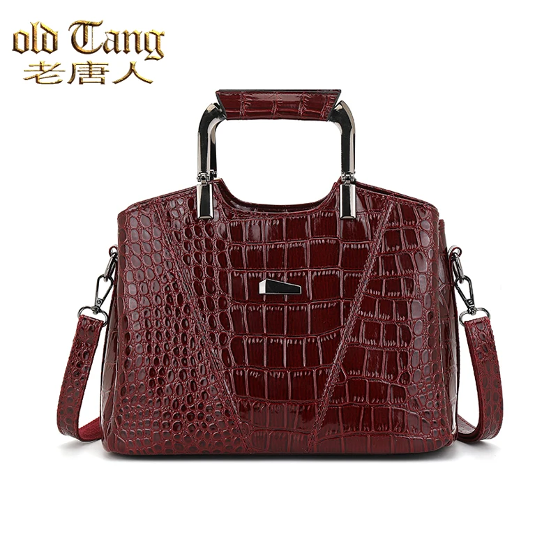 Patent Leather Women's Crossbody Bags Crocodile Pattern Shoulder Bags for Women 2021 High Quality Ladies Handbags Sac A Main
Patent Leather Women's Crossbody Bags Crocodile Pattern Shoulder Bags for Women 2021 High Quality Ladies Handbags Sac A Main