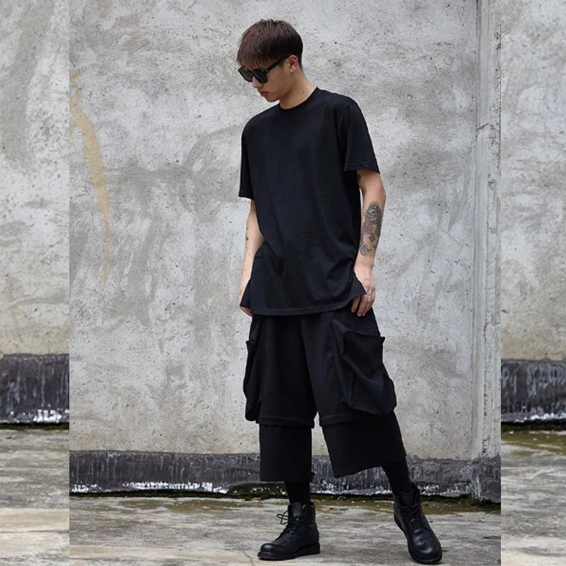 Chaonan Street clothes big PORTHOS style fake two dresses can be paired with casual style of Calgary Men's style hip-hop style
Chaonan Street clothes big PORTHOS style fake two dresses can be paired with casual style of Calgary Men's style hip-hop style