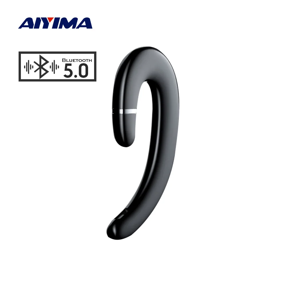 AIYIMA беспроводные Bluetooth наушники костной проводимости наушник с зацепкой на ухо