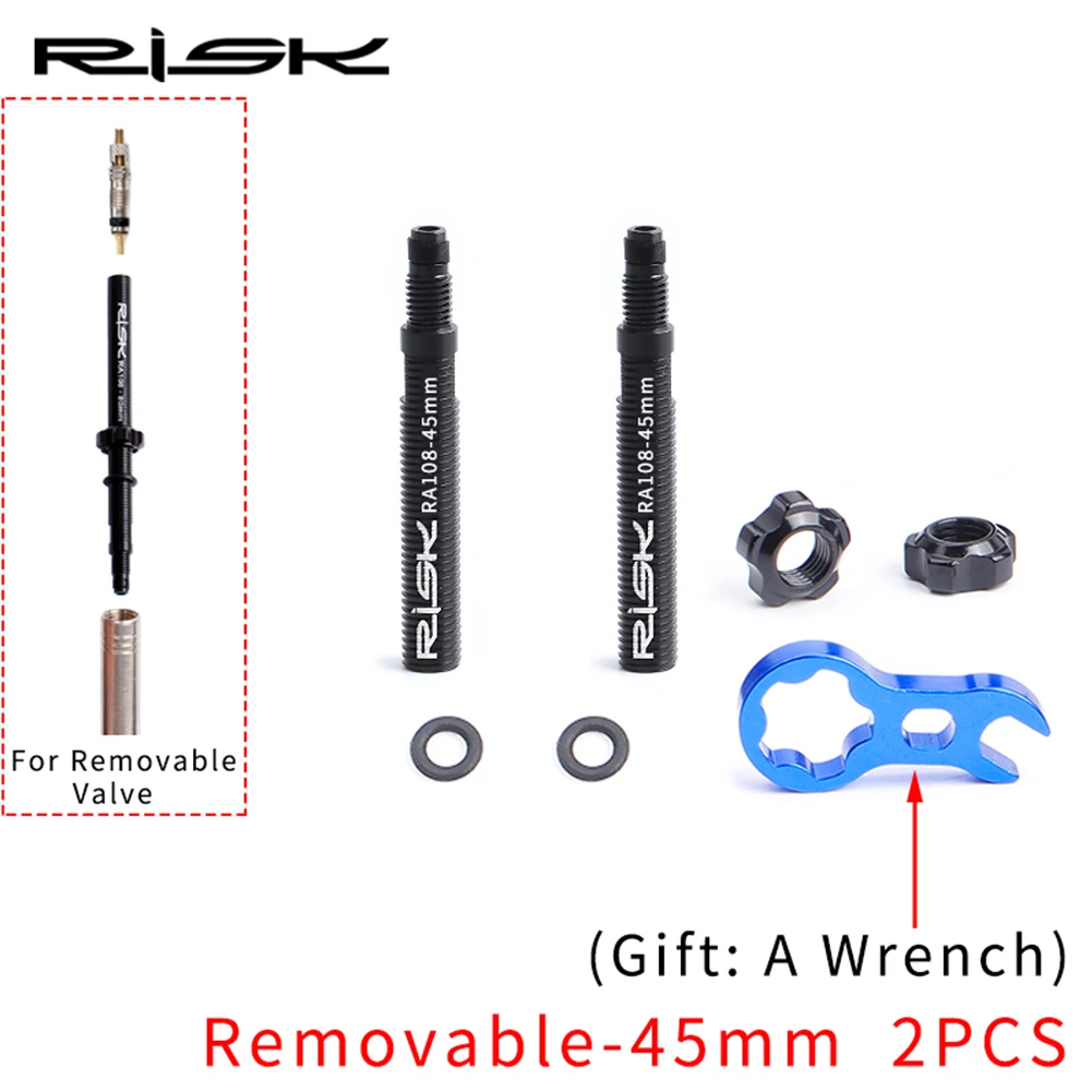 2pcs Bike Valve Extender Cap Core Adapter Removable French Presta Valve for RISK Outdoor Cycle Biking Entertainment
2pcs Bike Valve Extender Cap Core Adapter Removable French Presta Valve for RISK Outdoor Cycle Biking Entertainment