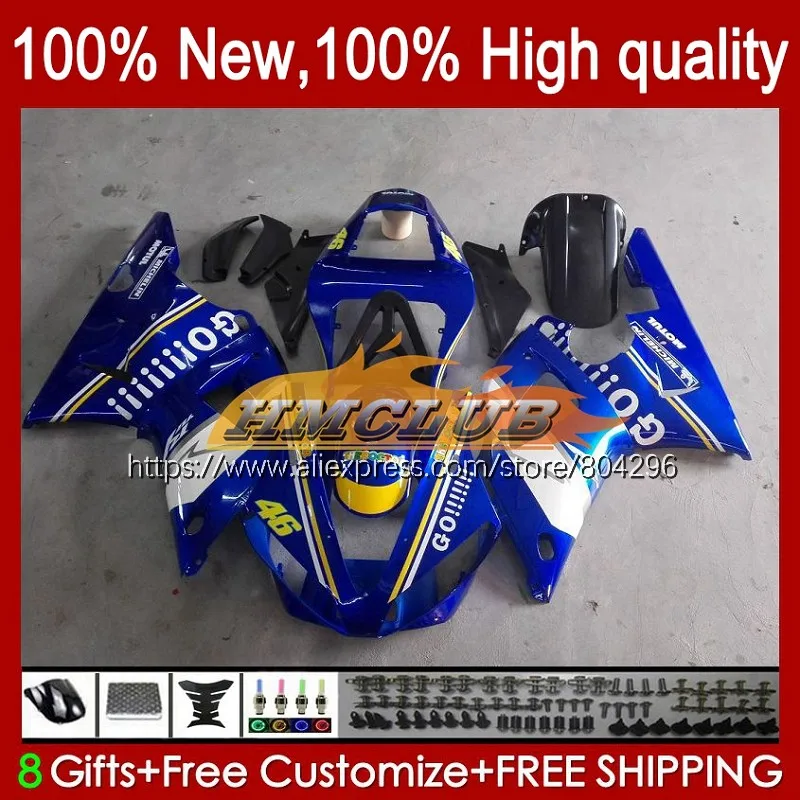 Корпус для YAMAHA YZF 1000 YZF R 1 1000CC YZF-R1 122No.16 YZF R1 YZF1000 YZFR1 00 01 YZF-1000 2000 2001 полный обтекатель синий GO!
Корпус для YAMAHA YZF 1000 YZF R 1 1000CC YZF-R1 122No.16 YZF R1 YZF1000 YZFR1 00 01 YZF-1000 2000 2001 полный обтекатель синий GO!