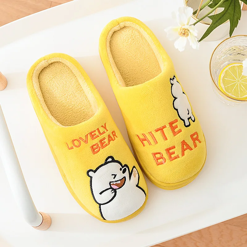 Mazefeng Women Winter Slippers Lovely Cartoon Panda Home Floor Soft Stripe Slippers Female Shoes Slippers Chaussures Femme 36-45
Mazefeng Women Winter Slippers Lovely Cartoon Panda Home Floor Soft Stripe Slippers Female Shoes Slippers Chaussures Femme 36-45