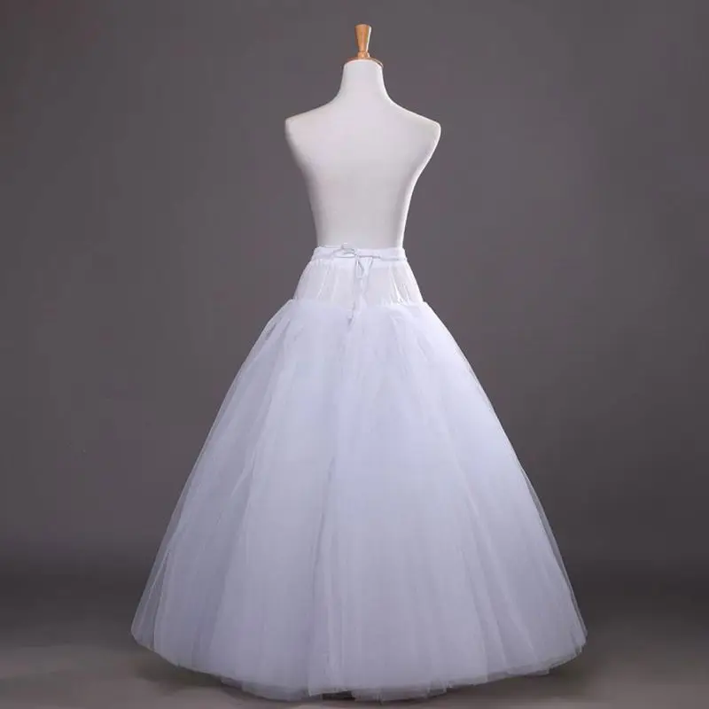 4-layer Hoop-free Long Style Half Skirt Petticoat Bridal Wedding Dress Lined Ladies Women Party Dresses Role-playing Lining
4-layer Hoop-free Long Style Half Skirt Petticoat Bridal Wedding Dress Lined Ladies Women Party Dresses Role-playing Lining