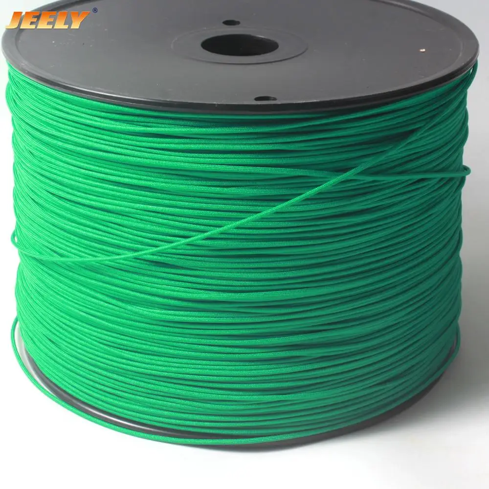 JEELY 50 м 1 5 мм UHMWPE ядро с полиэфирной курткой 16/24/32 нити круглая жесткая нить версия