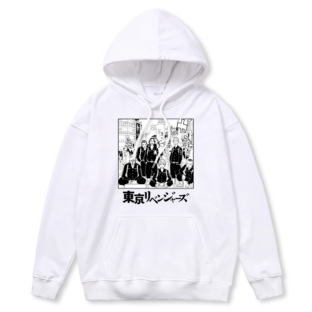 Japan Anime Comics Tokyo Revengers Printing Men Hooded Vintage Oversize Hoodies Autumn Comfortable Hoodie Simple Soft Tracksuit
Japan Anime Comics Tokyo Revengers Printing Men Hooded Vintage Oversize Hoodies Autumn Comfortable Hoodie Simple Soft Tracksuit