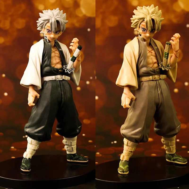 18CM Anime Demon Slayer Shinazugawa Sanemi PVC Action Figure Decoration Model Collectible Toys Gift
18CM Anime Demon Slayer Shinazugawa Sanemi PVC Action Figure Decoration Model Collectible Toys Gift
