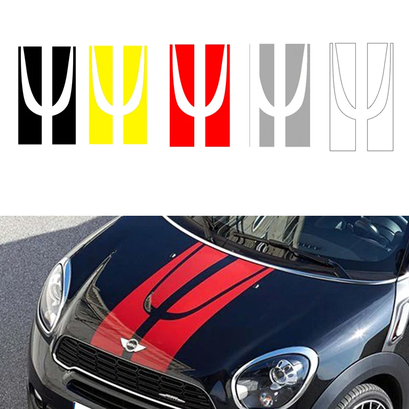KJAUTOMAX For Mini Cooper R50 R52 R53 R55 R56 R60 JCW F55 F56 60 Hood and Boot Racing Stripes Decal Sticker #1
KJAUTOMAX For Mini Cooper R50 R52 R53 R55 R56 R60 JCW F55 F56 60 Hood and Boot Racing Stripes Decal Sticker #1