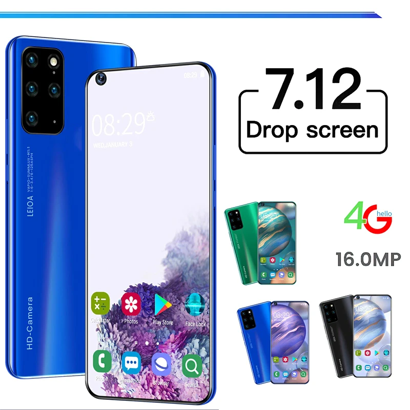 New S20+ PRO Global Version 7.2 Inch System HD 2320x1080 8 256g Dual Card Standby Dual Full Screen Fingerprint Face Unlock
New S20+ PRO Global Version 7.2 Inch System HD 2320x1080 8 256g Dual Card Standby Dual Full Screen Fingerprint Face Unlock