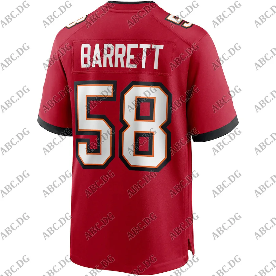 Men Women Kid Youth Tampa Bay Shaquil Barrett Red Game Jersey