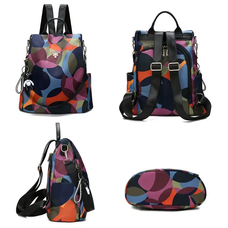 50LD Women's Anti-Theft Backpack Nylon Anti-theft Shoulder Bags Large Bagpack Casual Daypack
50LD Women's Anti-Theft Backpack Nylon Anti-theft Shoulder Bags Large Bagpack Casual Daypack
