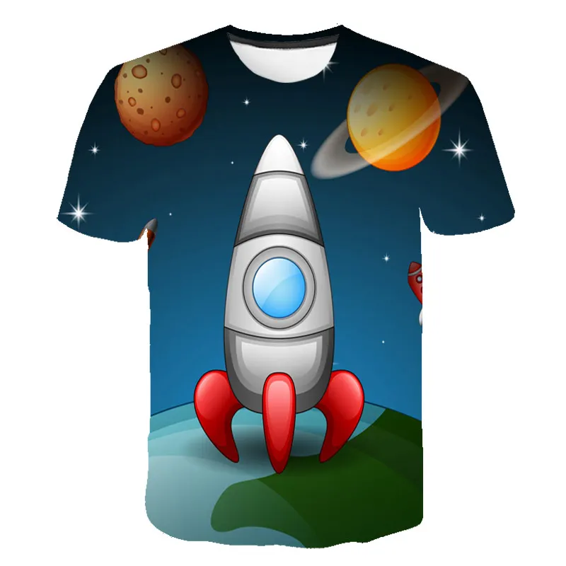 3D Printed Tshirts astronaut Space Man T shirt For Baby Boys Clothes Funny Children's Clothing For Teens Girls Tops Summer 4-14T 
3D Printed Tshirts astronaut Space Man T shirt For Baby Boys Clothes Funny Children's Clothing For Teens Girls Tops Summer 4-14T