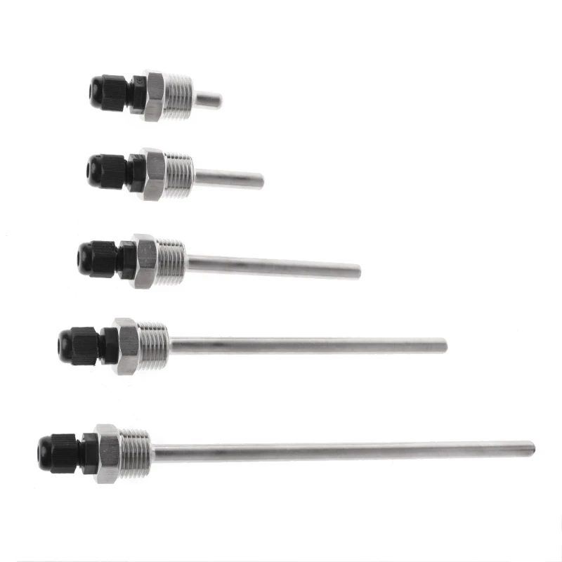 Погружная втулка Thermowell карманная нержавеющая сталь 304 BSP 1/2 "для провода макс. 6