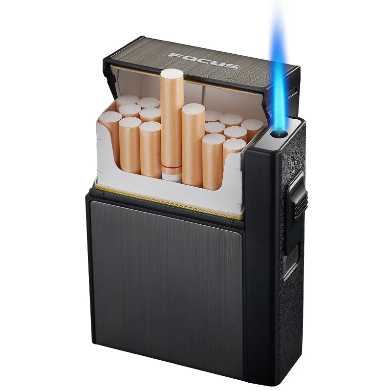 20 Pcs Metal Cigarette Box Automatic Cigarette Case Cigarette Capacity Lighter Gas Lighter Turbo For Men Smoking Nice Gift
20 Pcs Metal Cigarette Box Automatic Cigarette Case Cigarette Capacity Lighter Gas Lighter Turbo For Men Smoking Nice Gift