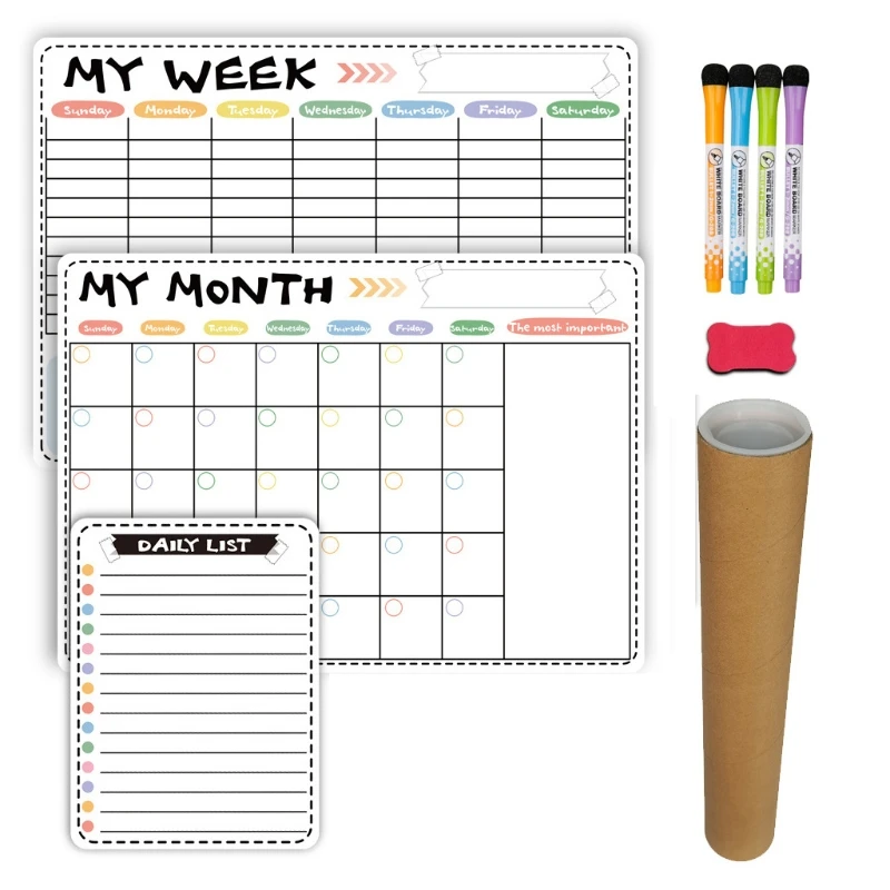 H051 Magnetic Refrigerator Erase Calendar Whiteboard Month Organizer Planner Notepad
H051 Magnetic Refrigerator Erase Calendar Whiteboard Month Organizer Planner Notepad