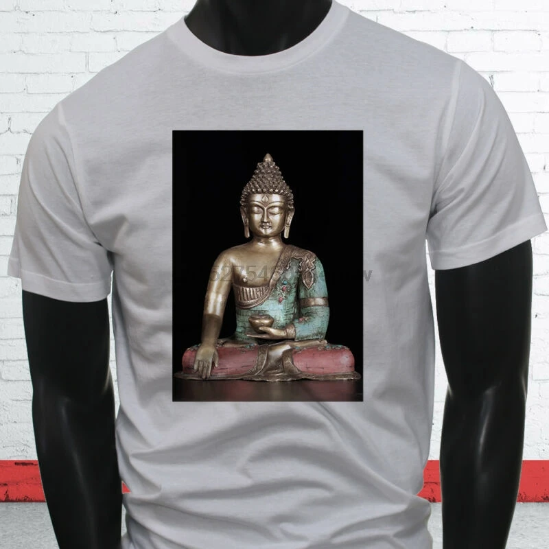 Religion Values Zen Meditation Buddhist Traditions Art Statue Mens White T-Shirt(1)
Religion Values Zen Meditation Buddhist Traditions Art Statue Mens White T-Shirt(1)
